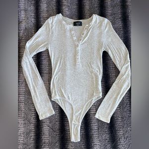 Vici gray bodysuit.
